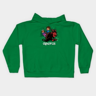 Cramp-us Funny Christmas Krampus Kids Hoodie